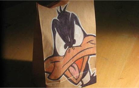 Cool stuff: Lunch bag art daffy Cool stuff: Lunch bag art
